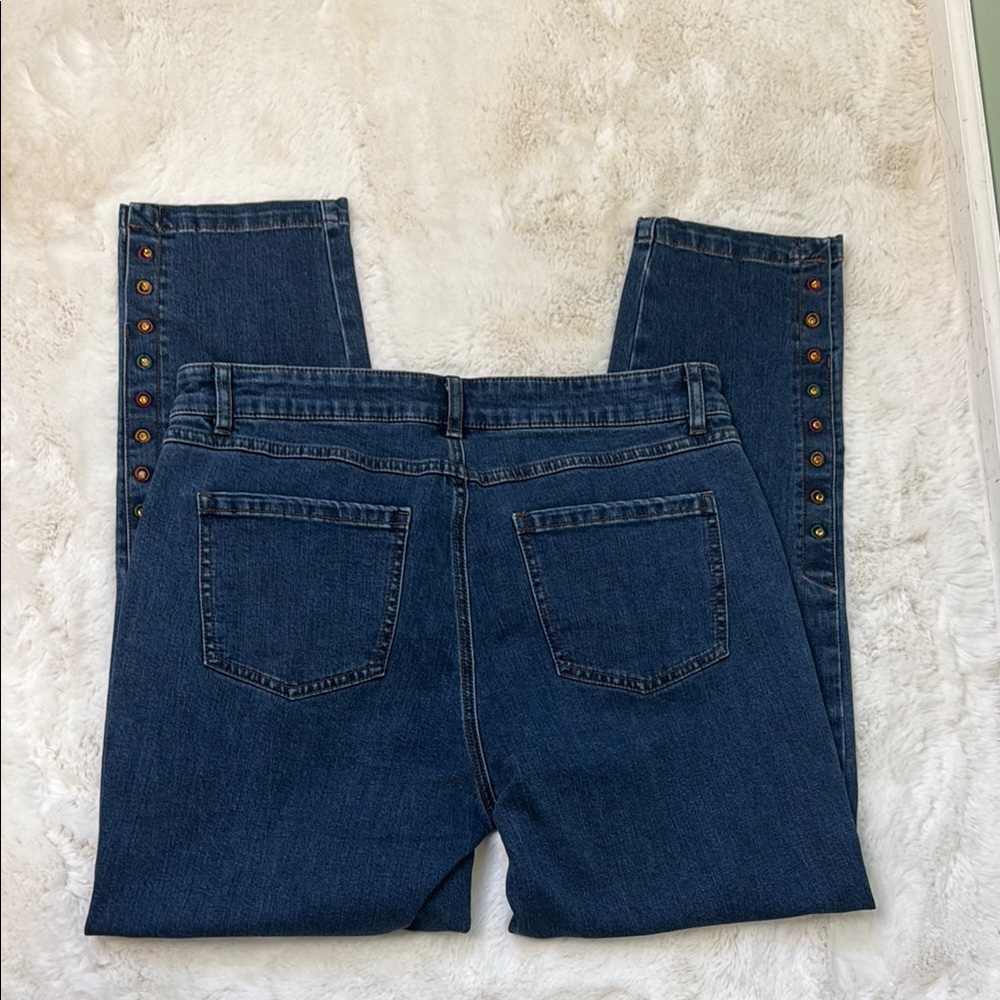 French dressing, jeans, medium blue 12
